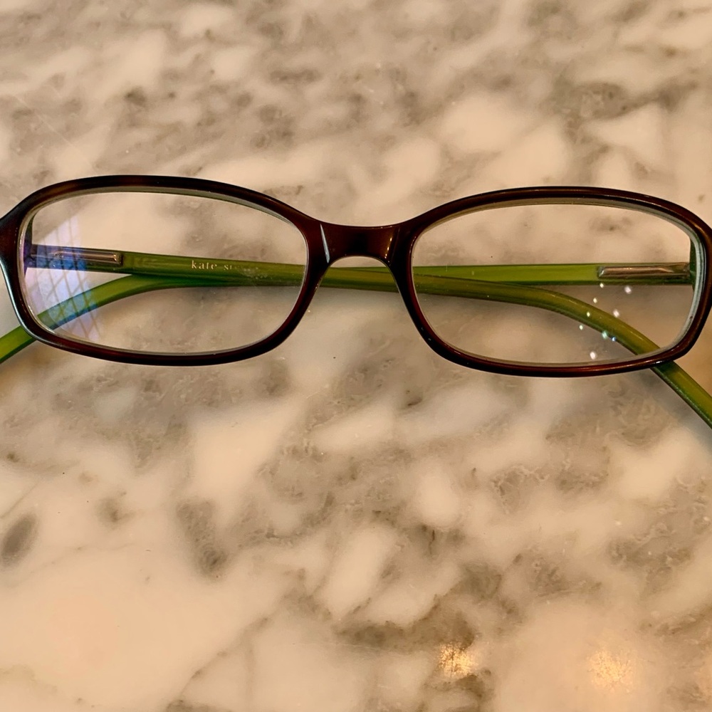 Kate Spade Rectangle Eyeglasses Frames Chocolate … - image 1
